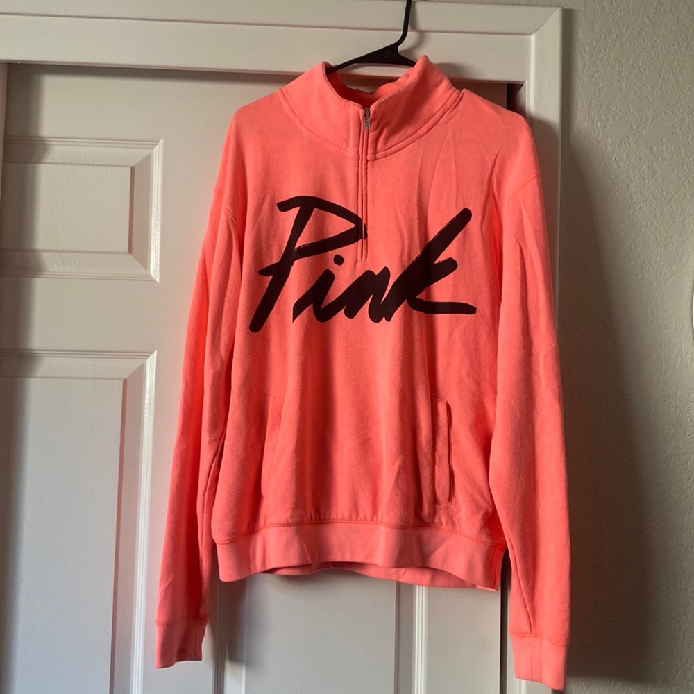 Pink Brand, half zip sweatshirt